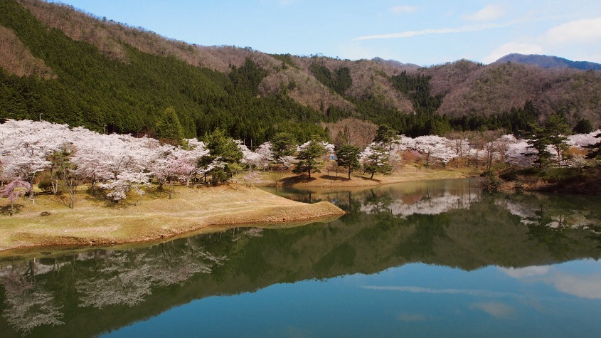 南丹市美山大野ダム公園